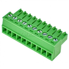 Клеммник винтовой 15edgk-3.5-10P-14 - 00ah (клеммная колодка, terminal block) Для подключения и фиксации проводов
