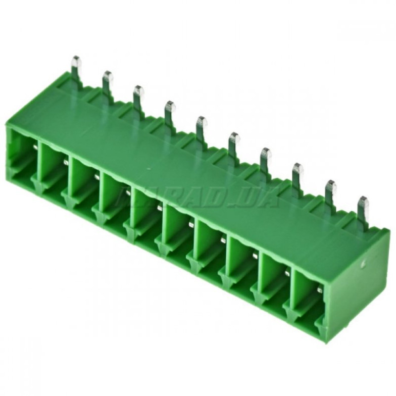 Клеммник винтовой 15edgrc-3.5-10P-14 - 00ah (клеммная колодка, terminal block) Для подключения и фиксации проводов