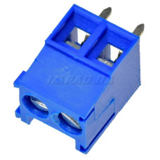 Клеммник винтовой TB-3.5-P-2P-BL (клеммная колодка, terminal block) Для подключения и фиксации проводов