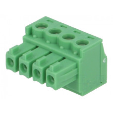 Клеммник винтовой MC 1,5/ 4-ST-3,81 1803594 (клеммная колодка, terminal block) Для подключения и фиксации проводов