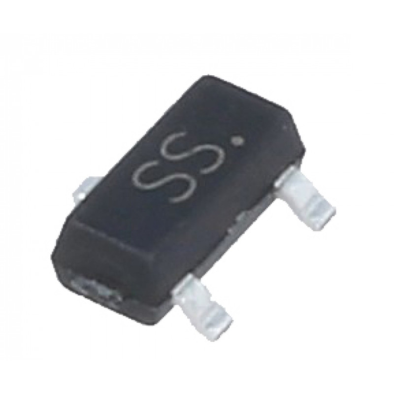 MOSFET транзистор BSS138-TP (полевой ключ, power MOSFET) для силовых схем, инверторов и импульсных БП