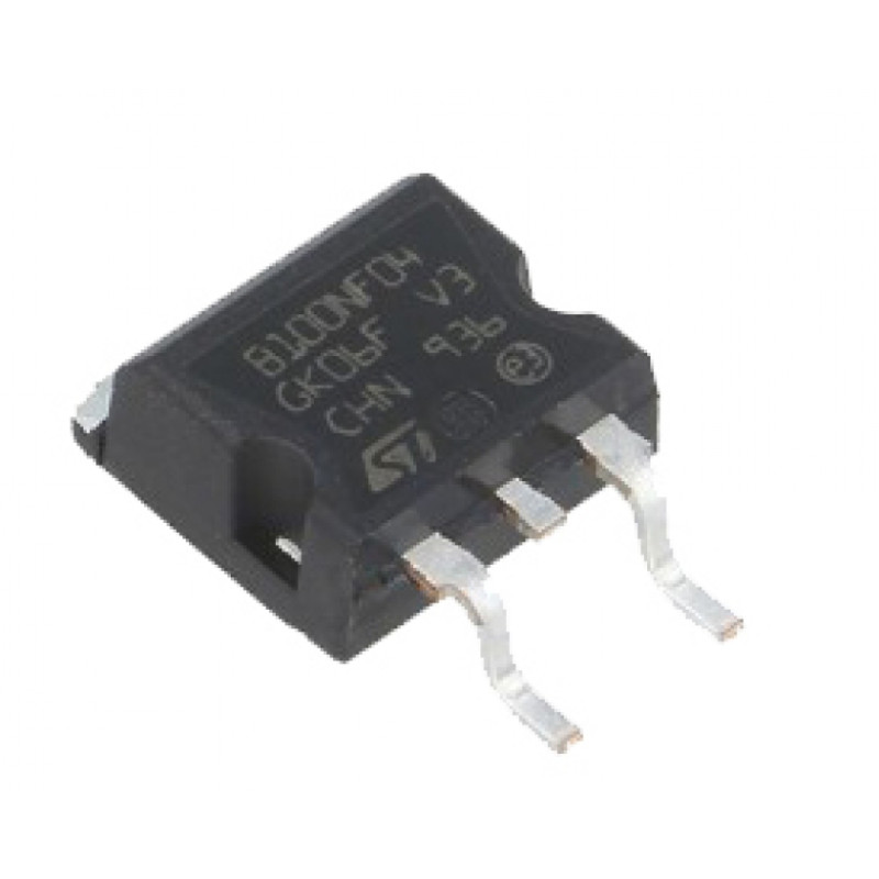 MOSFET транзистор STB100NF04T4 (полевой ключ, power MOSFET) для силовых схем, инверторов и импульсных БП