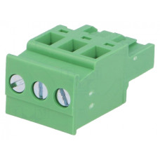 Клемник гвинтовий 2EDGKA-5.0-03P-14-00AH (клемна колодка, terminal block) для підключення та фіксації проводів