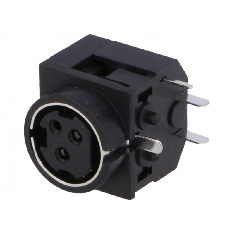 DC роз'єм живлення PC-MDJ-401-3P (гніздо, конектор) для підключення адаптерів та блоків живлення