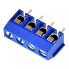 Клемник гвинтовий DG301-5.0-04P-12-00AH (клемна колодка, terminal block) для підключення та фіксації проводів