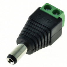 DC разъем питания PC-2.1/5.5-TB (гнездо, коннектор) для подключения адаптеров и блоков питания