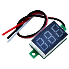 Цифровой вольтметр DC 100V (GREEN) для ремонта, сборки и обслуживания электроники