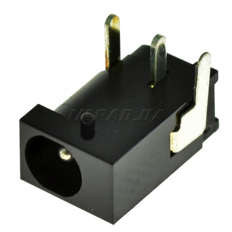 DC розʼєм живлення DC-042-002 (гніздо, конектор) для підключення адаптерів та блоків живлення
