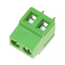 Клемник гвинтовий KLS2-128I-5.08-02P-4S (клемна колодка, terminal block) для підключення та фіксації проводів