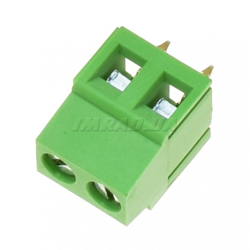 Клеммник винтовой KLS2-128i-5.08-02p-4S (клеммная колодка, terminal block) Для подключения и фиксации проводов