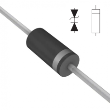 Захисний діод PKC-136 (TVS, супресор перенапруги) для захисту живлення та сигнальних ліній