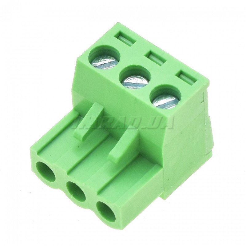 Клемник гвинтовий KLS2-EDK-500-03P-4S (клемна колодка, terminal block) для підключення та фіксації проводів