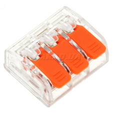 Винтовой клеммник CMK-633 клемма соединительная универсальная (клеммная колодка) для надежного подключения и фиксации проводов