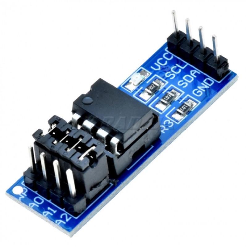 Модуль пам'яті I2C EEPROM AT24C256 для ремонту, складання та обслуговування електронних пристроїв