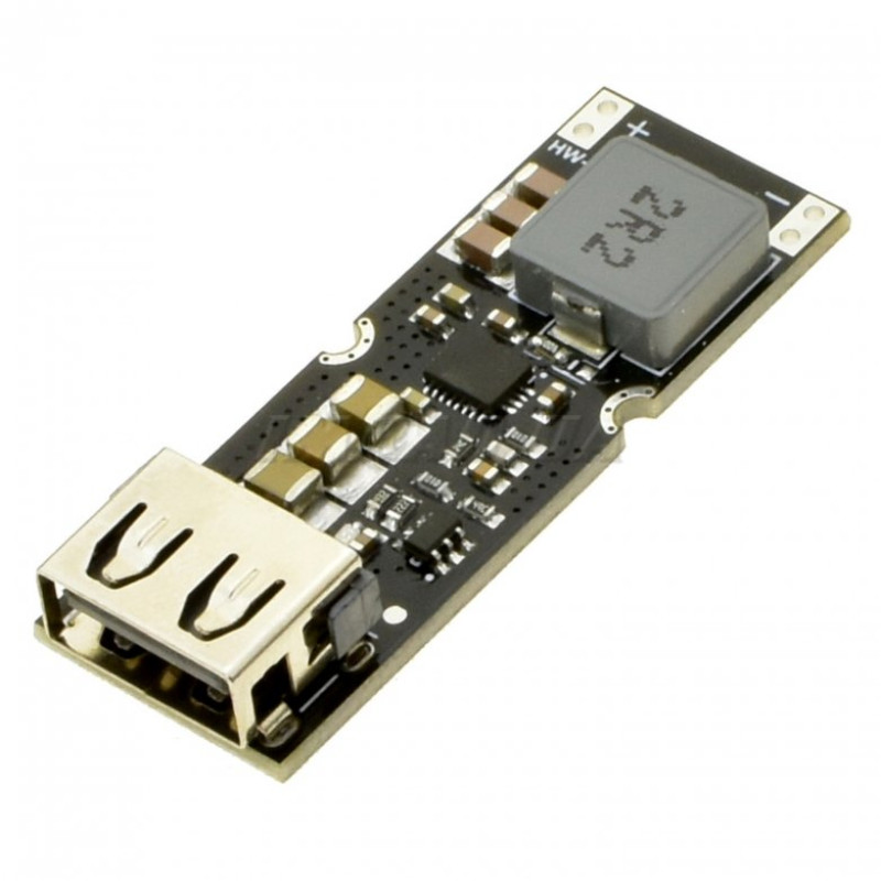 Модуль Підвищуючий DC-DC модуль швидкого заряду QC2.0 QC3.0 TPS61088 для Arduino (датчик, плата розширення) для DIY проєктів та навчання