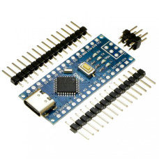 Модуль Arduino Nano V3.0 ATMEGA328P (CH340) Type-C для Arduino (датчик, плата расширения) для DIY проектов и обучения