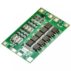 Контролер (балансир) заряду/розряду LiIo батарей BMS 3S 60A для ремонту, складання та обслуговування електроніки