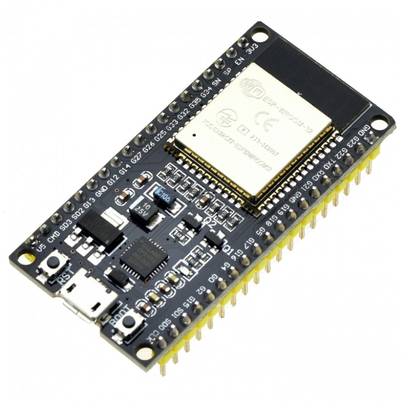 Модуль WiFi / Bluetooth модуль ESP-WROOM-32 (38pin) DevKit для Arduino (датчик, плата расширения) для DIY проектов и обучения
