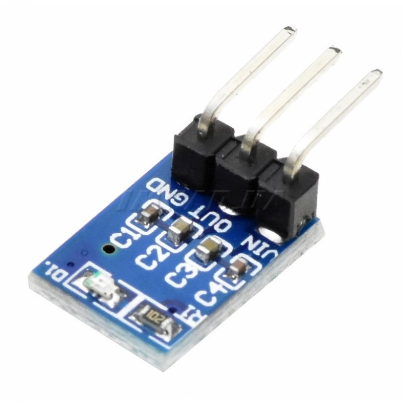 Лінійний знижувальний DC-DC стабілізатор з малим падінням AMS1117-3.3 MINI (3 pin) для ремонту, складання та обслугову