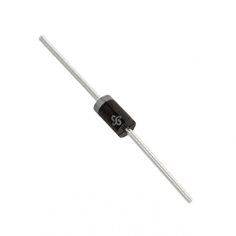 Швидкий діод RGP02-12E (fast recovery, ультрашвидкий) для імпульсних джерел живлення та силових схем