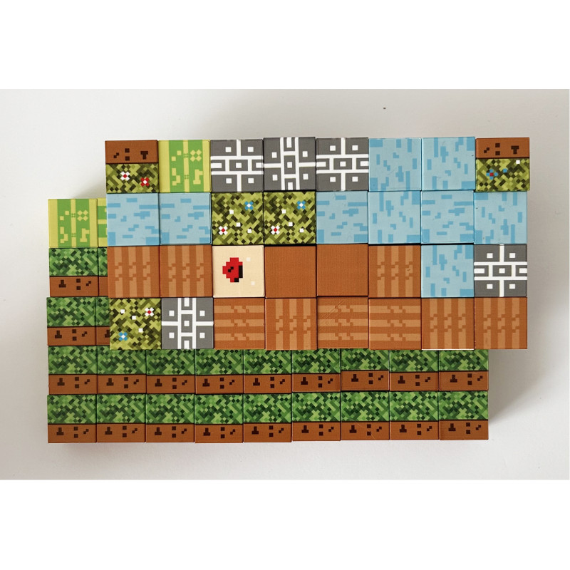 Магнітні кубики-конструктор — 80 деталей