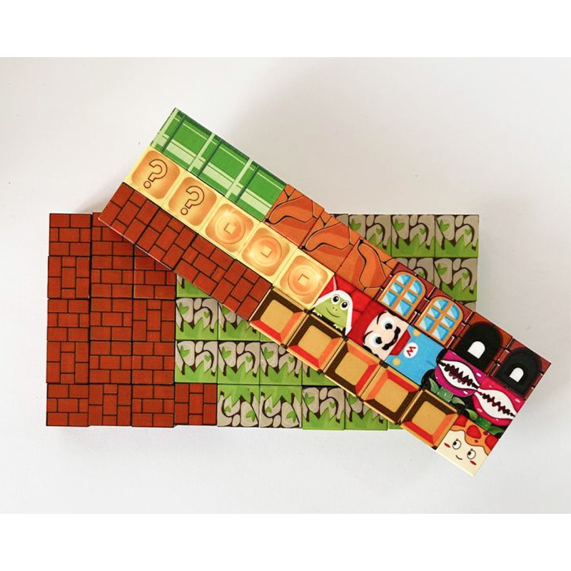 Магнітні блоки-конструктор 3D — 80 деталей