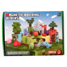 Магнітний конструктор «Динозавр» - 192 деталі Магнітний конструктор «Динозавр» - 192 деталі