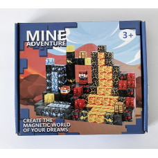 Магнітний конструктор Майнкрафт – 72 деталі Магнітний конструктор Майнкрафт – 72 деталі