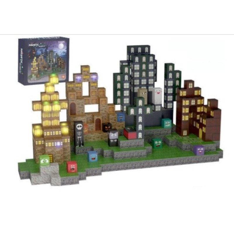 Магнітні Конструкційні Кубики Minecraft – 137 елементів