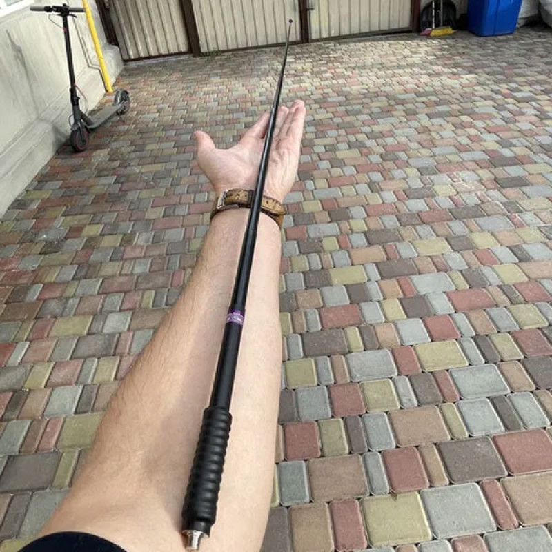 Антена до рації Motorola 128 см, телескопічна для посилення сигналу, сумісна з Motorola DP4800, DP4400, DP4600, DP 4800e, DP 4400e, DP 4600e, R7