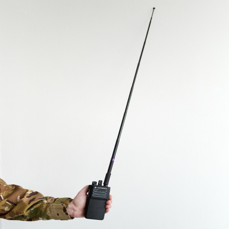 Антенна к рации Motorola 128 см, телескопическая для усиления сигнала, совместимая с Motorola DP4800, DP4400, DP4600, DP 4800e, DP 4400e, DP 4600e, R7