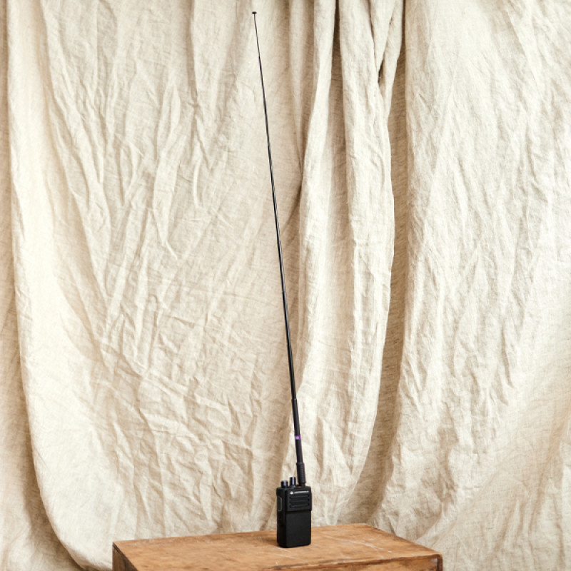 Антенна к рации Motorola 128 см, телескопическая для усиления сигнала, совместимая с Motorola DP4800, DP4400, DP4600, DP 4800e, DP 4400e, DP 4600e, R7