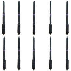 Антена до рації Motorola 128 см, телескопічна для посилення сигналу, сумісна з Motorola DP4800, DP4400, DP4600, DP 4800e, DP 4400e, DP 4600e, R7, комплект 10 шт.