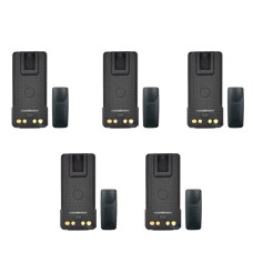 Акумулятори для рацій Motorola DP4400е, DP4800е, на 3000 mAh з роз'ємом Type-C для зарядки 5 шт. Акумулятори для рацій Motorola DP4400е, DP4800е, на 3000 mAh з роз'ємом Type-C для зарядки 5 шт.