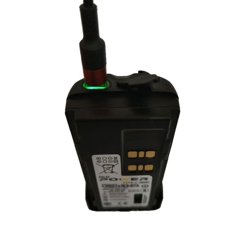Аккумулятор для рации Motorola на 5000 mAh с Type-C разъемом для DP4400e, DP4600e, DP4800e, Pulse Power