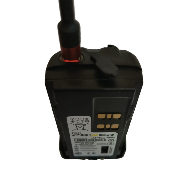 Акумулятор для рації Motorola на 5000 mAh з Type-C роз'ємом для DP4400e, DP4600e, DP4800e, Pulse Power