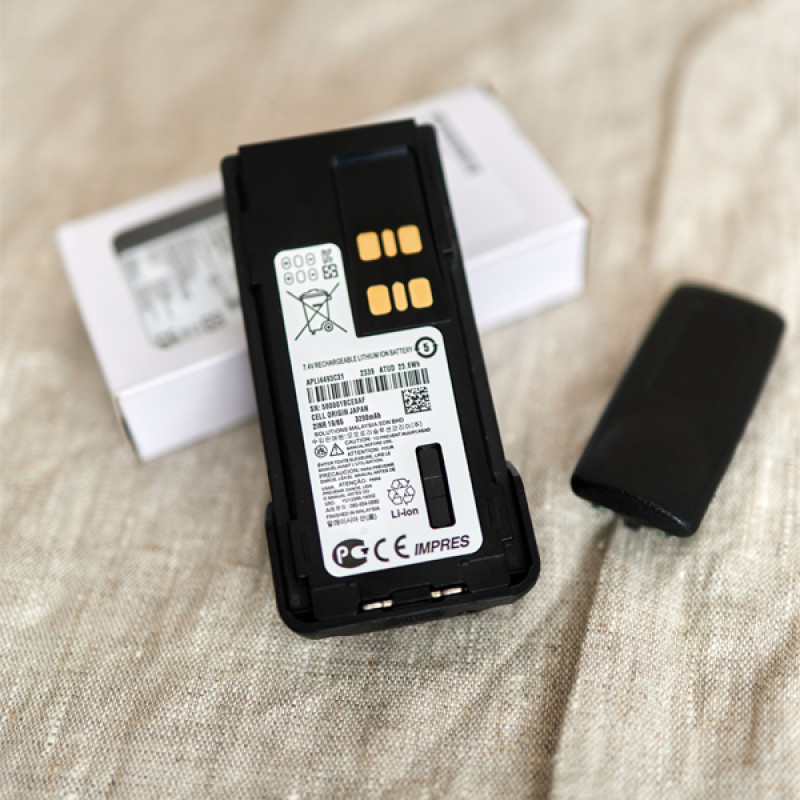 Акумулятор для рації Моторола на 3200 mAh з Type-C для Motorola DP4400, DP4600, DP4800