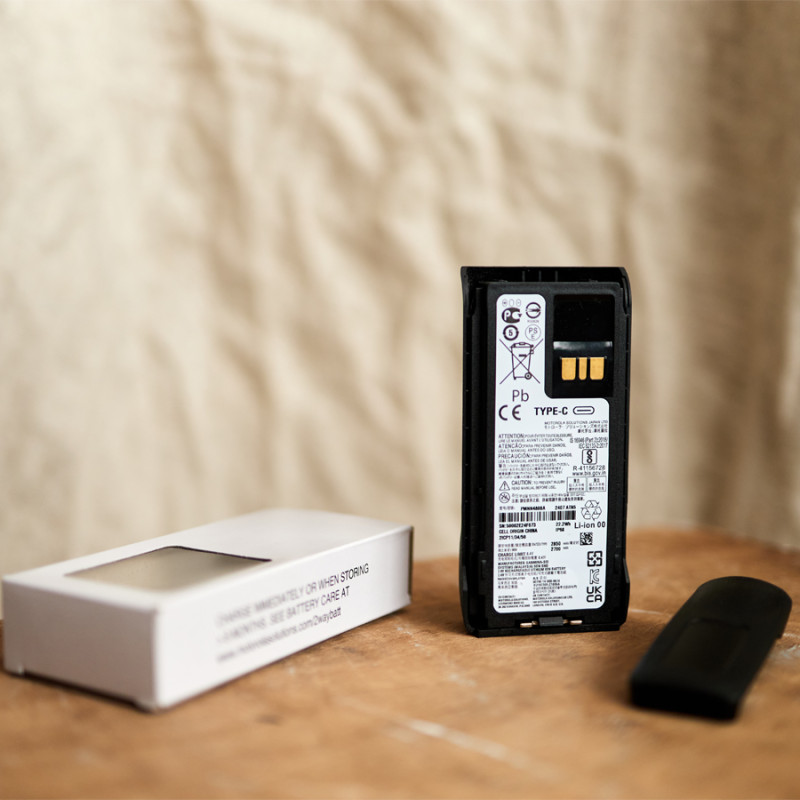 Аккумулятор для рации Motorola 2850 mAh с разъемом Type-c для Моторола R7, R7A, PMNN4808A