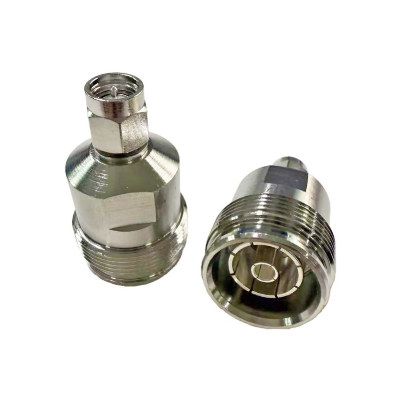 ВЧ перехідник Mini DIN 4310 Female мама – SMA Male папа 4310/SMA-KJ
