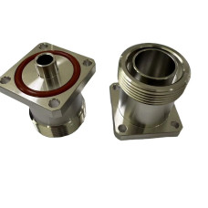 Фланцевый ВЧ разъём 7/16 DIN L29-KFB5 Female мама для кабеля RG401