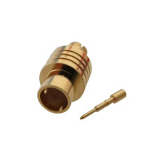 ВЧ коаксіальний роз'єм MCX-JB3, Male папа, під пайку, для кабелю RG402