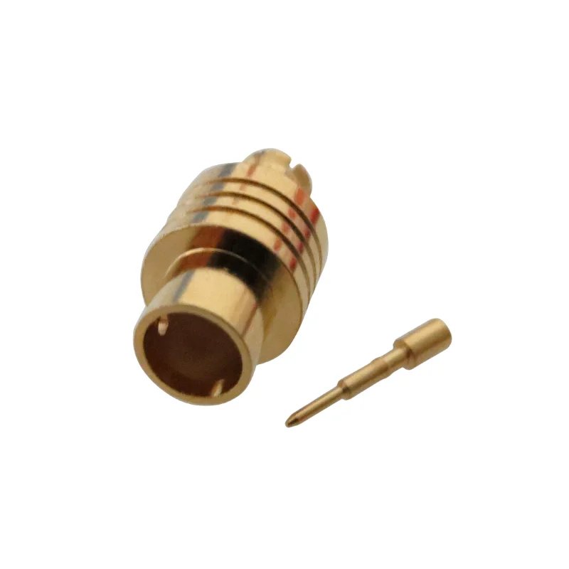 ВЧ коаксіальний роз'єм MCX-JB3, Male папа, під пайку, для кабелю RG402