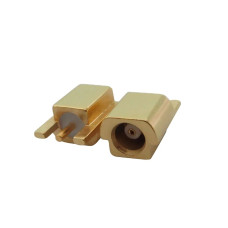 ВЧ коаксіальний роз'єм MCX-KEF, Female мама, на плату (під пайку)
