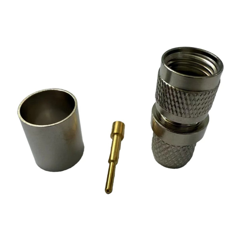Прямий ВЧ роз'єм Mini UHF Male папа Mini-UHF-J7 для кабелю RG8, RG213
