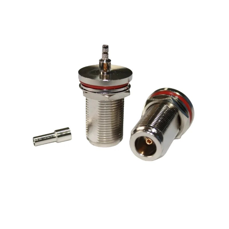 ВЧ роз'єм N-Type Female мама N-C-KY1.5 під обтиск для кабелю RG174/RG316, 50 Ом