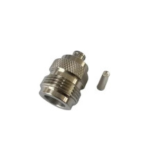ВЧ разъём N-Type Female мама N-KB3 для кабелей RG141 и RG402