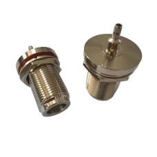 ВЧ роз'єм N-Type Female мама N-C-KY1.5 під обтиск для кабелю RG316