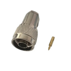 ВЧ разъём N-Type Male папа N-J7 под пайку для кабеля 50-5