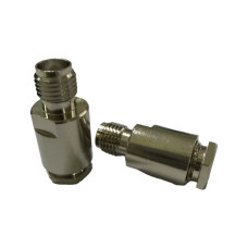 ВЧ коаксіальний роз'єм SMA-K3, Female мама, під обтиск, для кабелю RG58 / RG142
