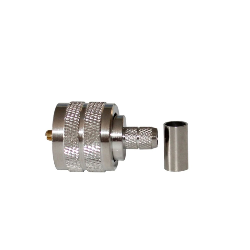 ВЧ роз'єм UHF (PL-259) Male папа UHF-J4D для кабелю RG59